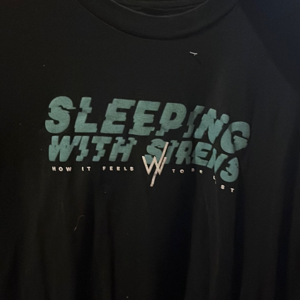Shirt, Sleeping With the Sirens, Large